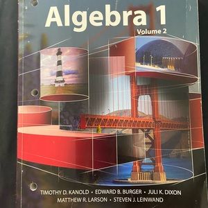 HMH Algebra 1 Volume 2